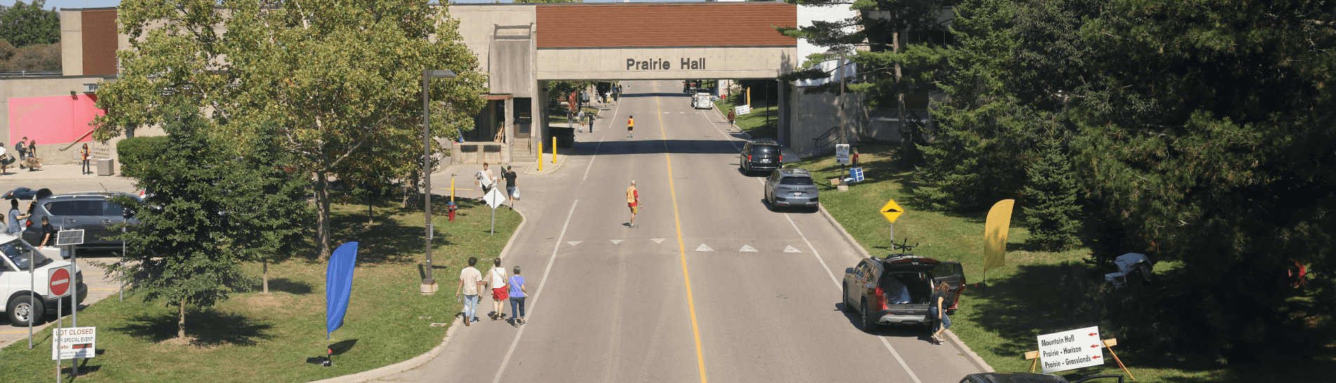 Move in day in Prairie Hall