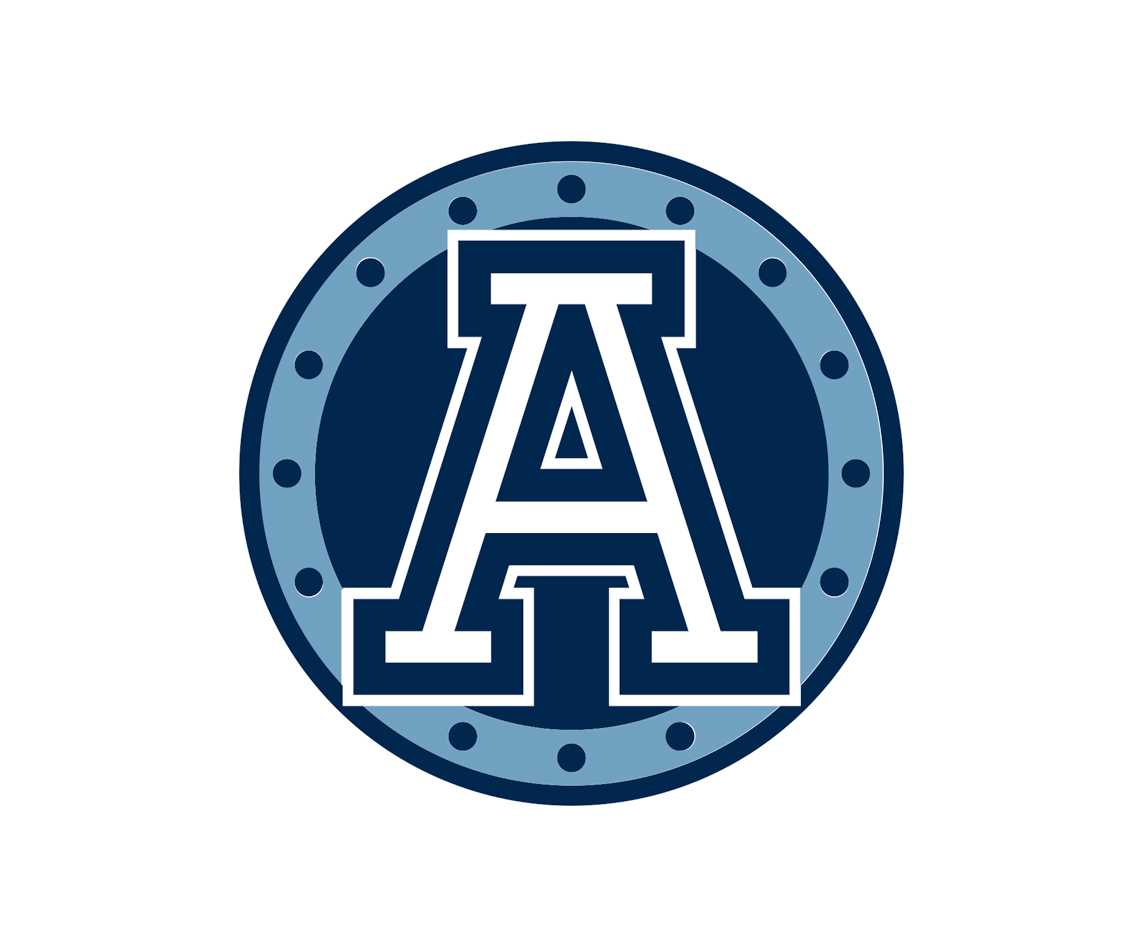 Logos of the Toronto Argonauts 